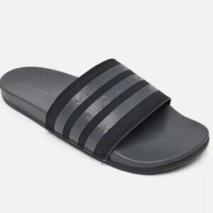 adidas Adilette Comfort Slides Core Black Womens 7 GX4303
